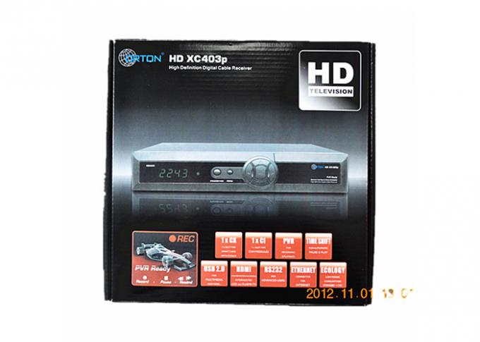ऑर्टन एचडी XC403p डिजिटल केबल रिसीवर HD DVB-C ब्लैक बॉक्स HD-C600 प्लस HD-C608 सिंगापुर स्टारहब नागरा 3 में इस्तेमाल किया जा सकता है
