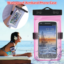 Wholesale Price Promotional Mobile Phone Waterproof Bag PVC Cell Phone Pouch with Arm Band