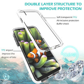 Super soft transparent blank cell phone case tpu for iphone X
