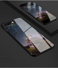 Mobile phone accessories,for iphone x case back, for iphone x glass case hard luxury cover for iphone